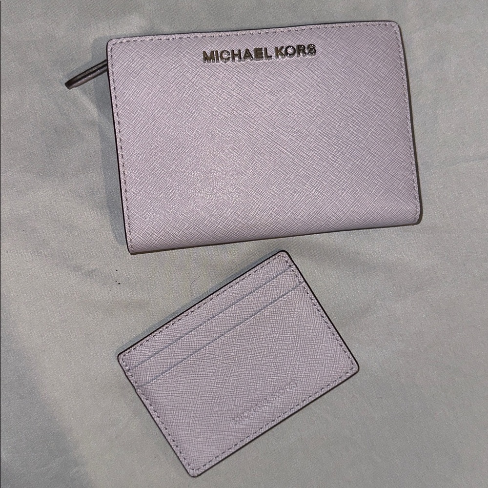 Michael Kors Light Purple Card Holder